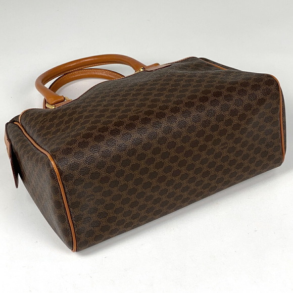 Celine Macadam handbag canvas brown - Picture 2 of 6